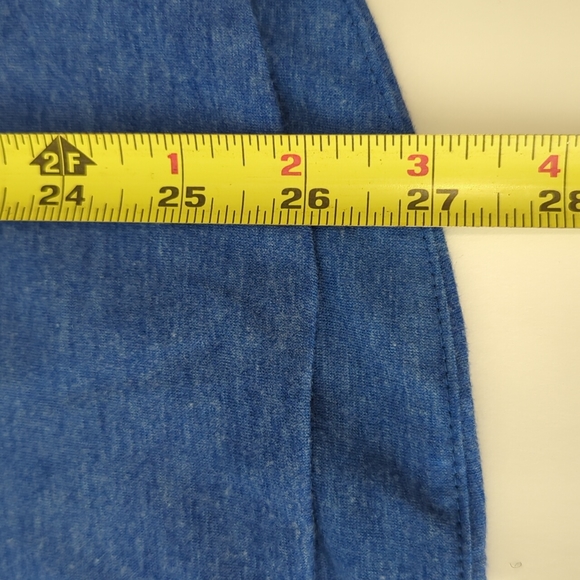 Haute Edition Blue Sweatshirt Tee, Size XL - Picture 4 of 11